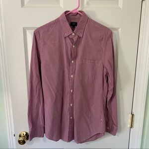 Men’s J Crew Dress Shirt - Red